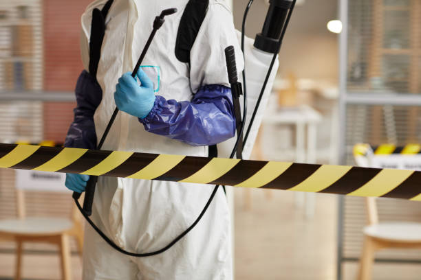 Professional Infectious Disease Decontamination technician working in Trenton, FL
